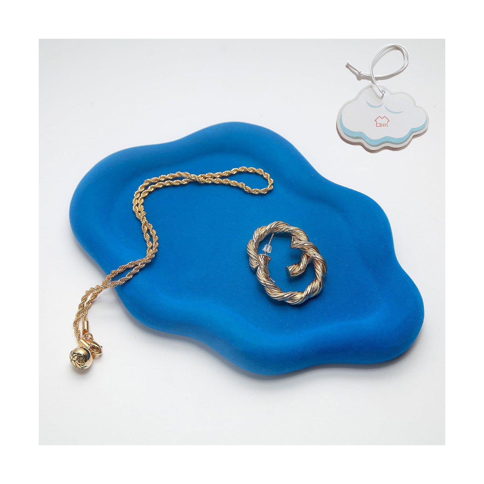 Ring Dish Holder / Klein Blue