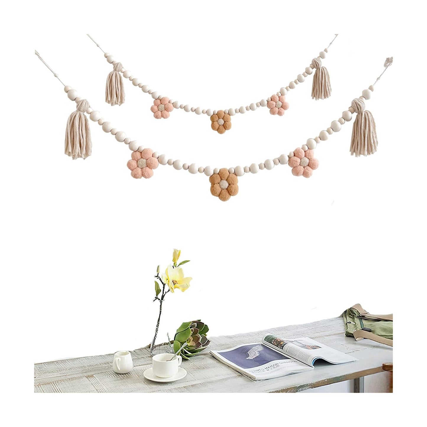 Boho Tassel Garland / Set of 2