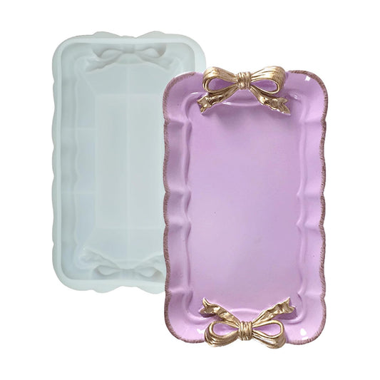 Tray Molds / Bow Silicone Tray Resin Mold