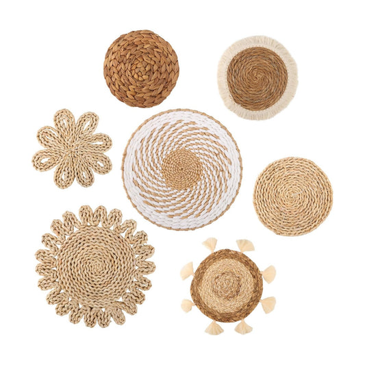 Boho Wall Basket Decor Set