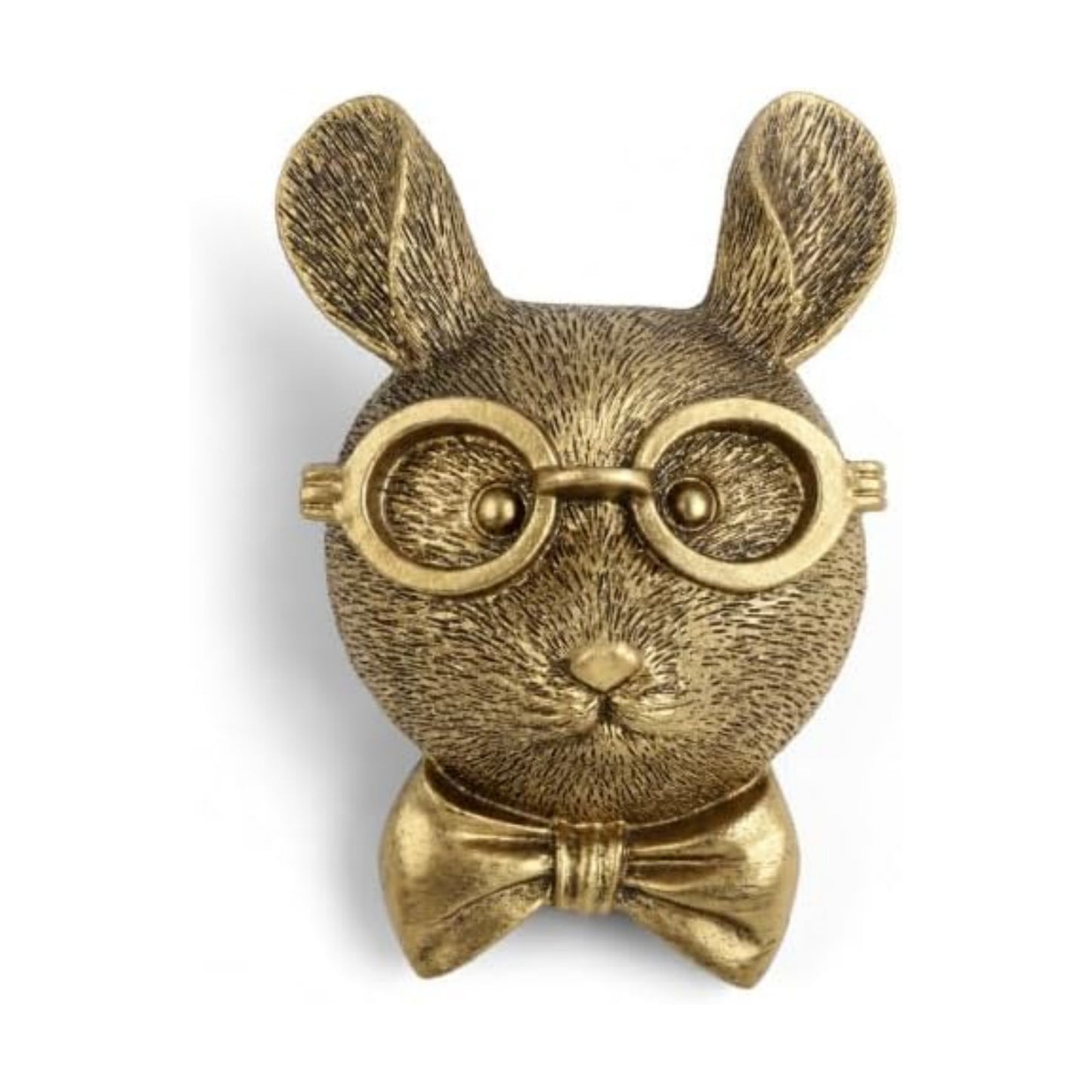 UITWMKTG Gold Mouse Head Wall Decor - Modern Animal Wall Sculpture, Mouse Wall Art for Living Room, Bedroom, Office