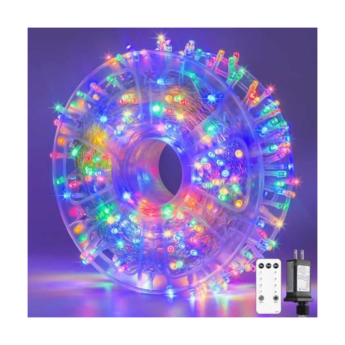 JMEXSUSS 132ft 400 LED Christmas Lights Indoor Outdoor Waterproof