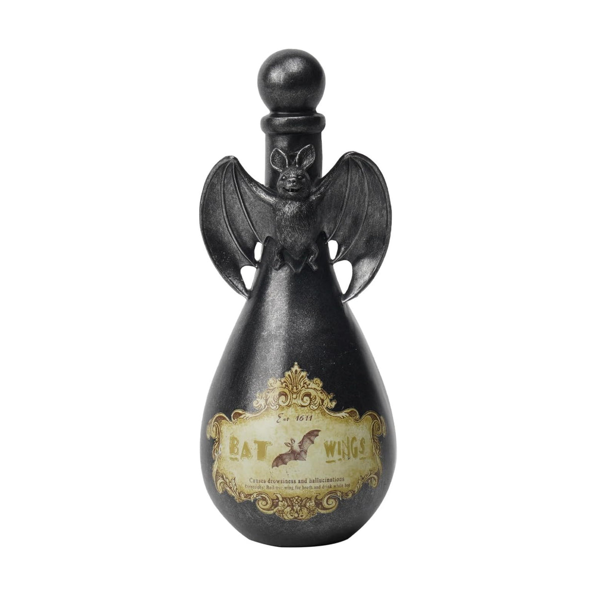 Cynkeyee Halloween Potion Bottles Bat - Resin Spooky Home Decor