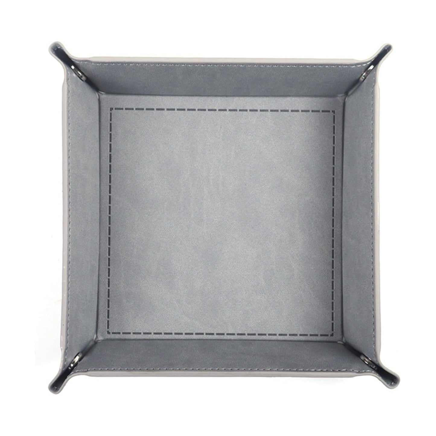 Valet Tray Desktop Storage Organizer / Gray