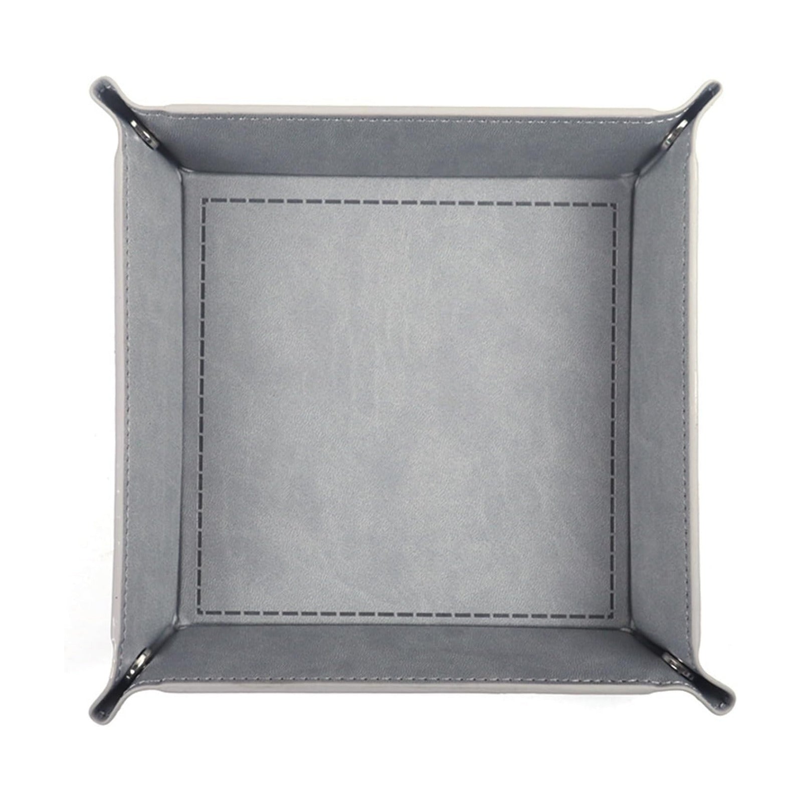Valet Tray Desktop Storage Organizer / Gray