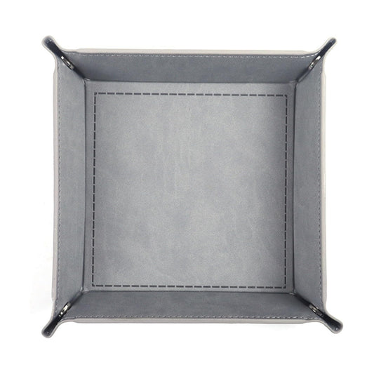 Valet Tray Desktop Storage Organizer / Gray