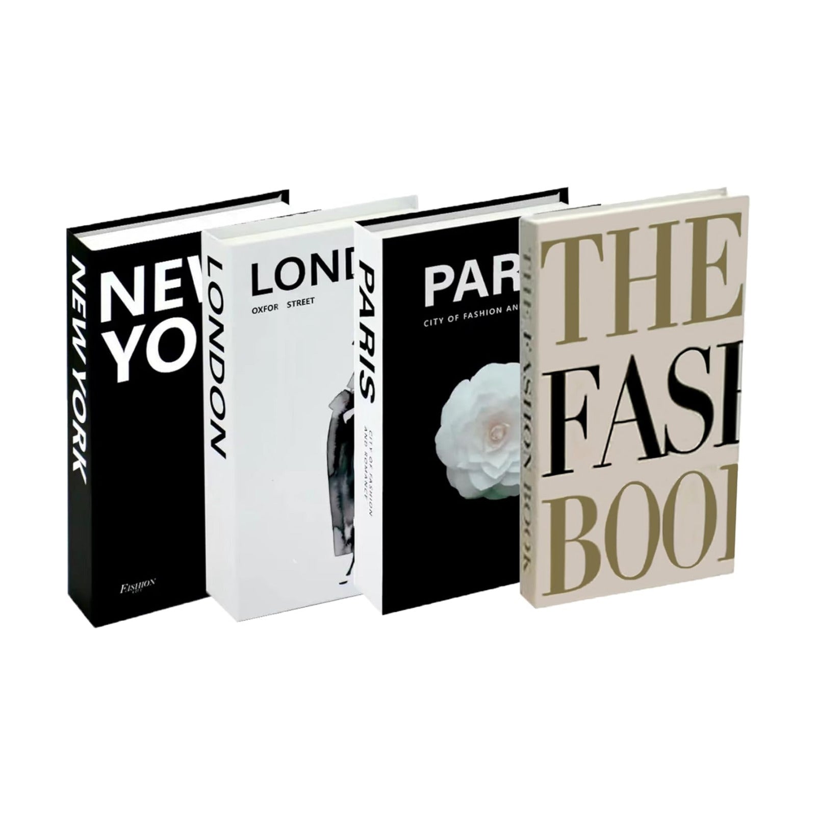 Decorative Books / forCoffee Table Books Decor / Set of 4