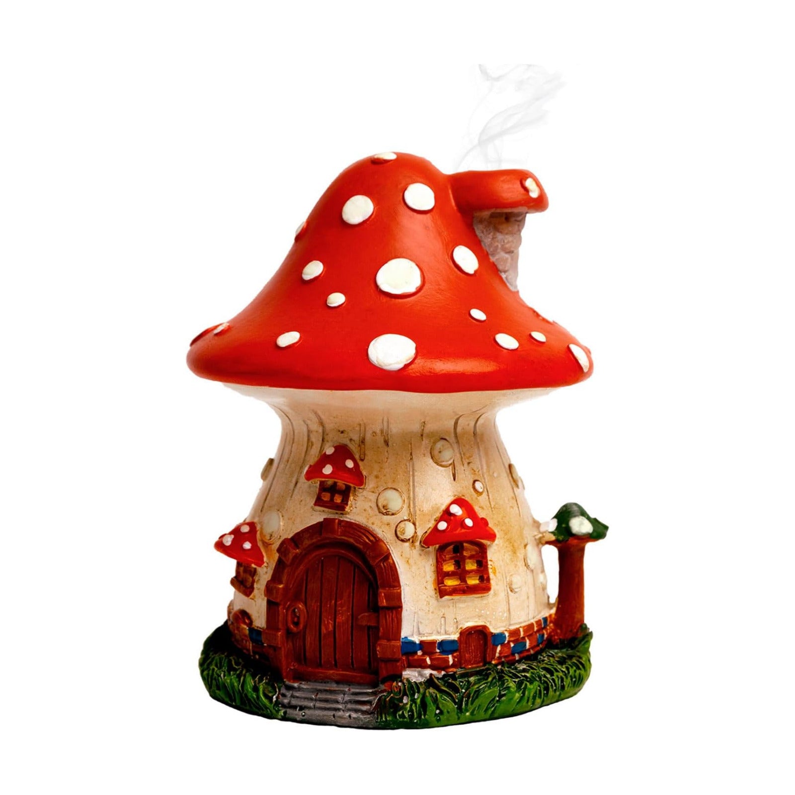 Glow in The Dark Mushroom Incense Holder / Mushroom House