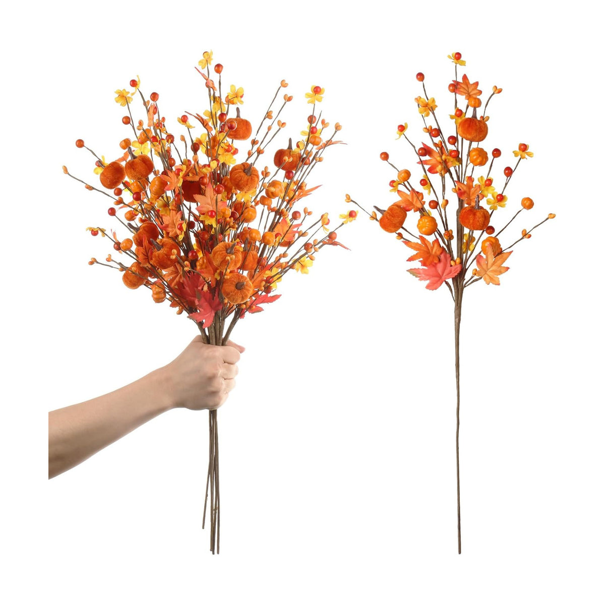 4PCS Fall Decor for Indoor Autume Thanksgiving Home Holiday Decorations
