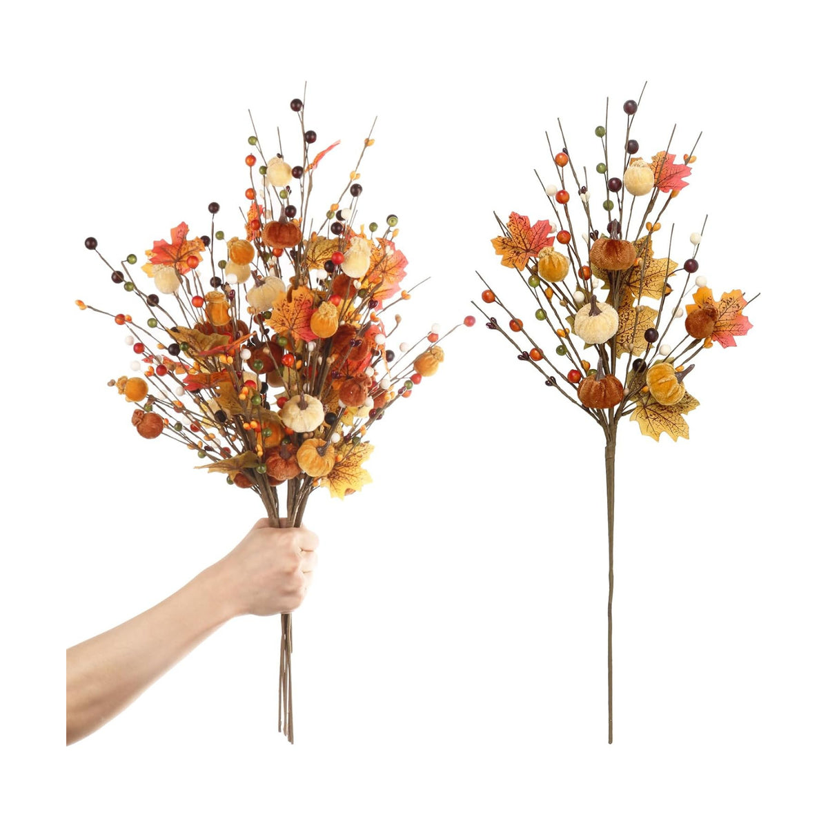 4PCS Fall Decor for Indoor Autume Thanksgiving Home Holiday Decorations