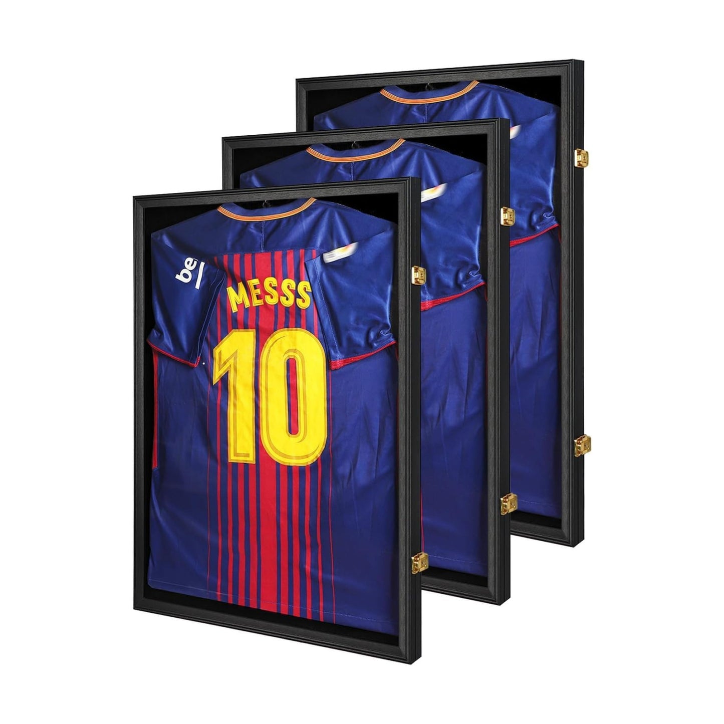 Lockable Football Jersey Frame Display Case with UV Protection | 24×32 soccer jersey shadow box frame,shirt frame