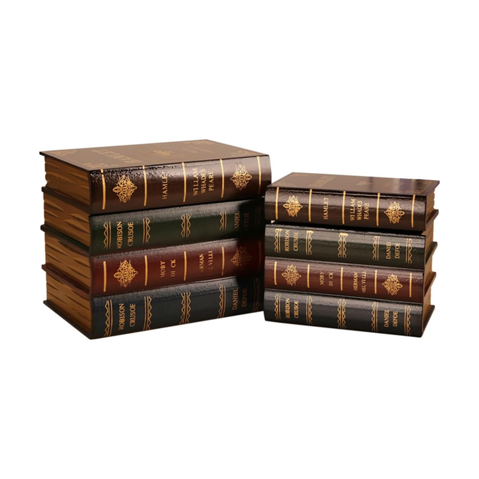 Invisible Faux Books Fake Book Decorations for DIY / Set of 2