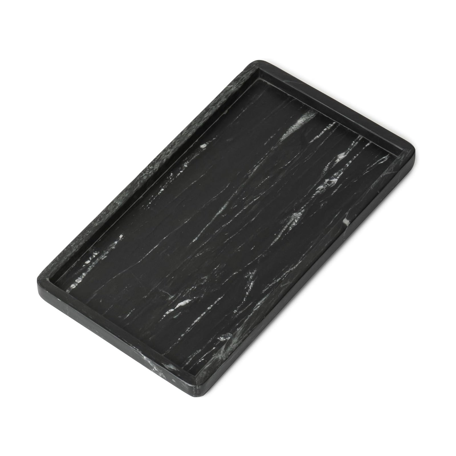 Marble Tray / ½" Large Vanity Tray / Black / 13 x 7.5 x 0.8