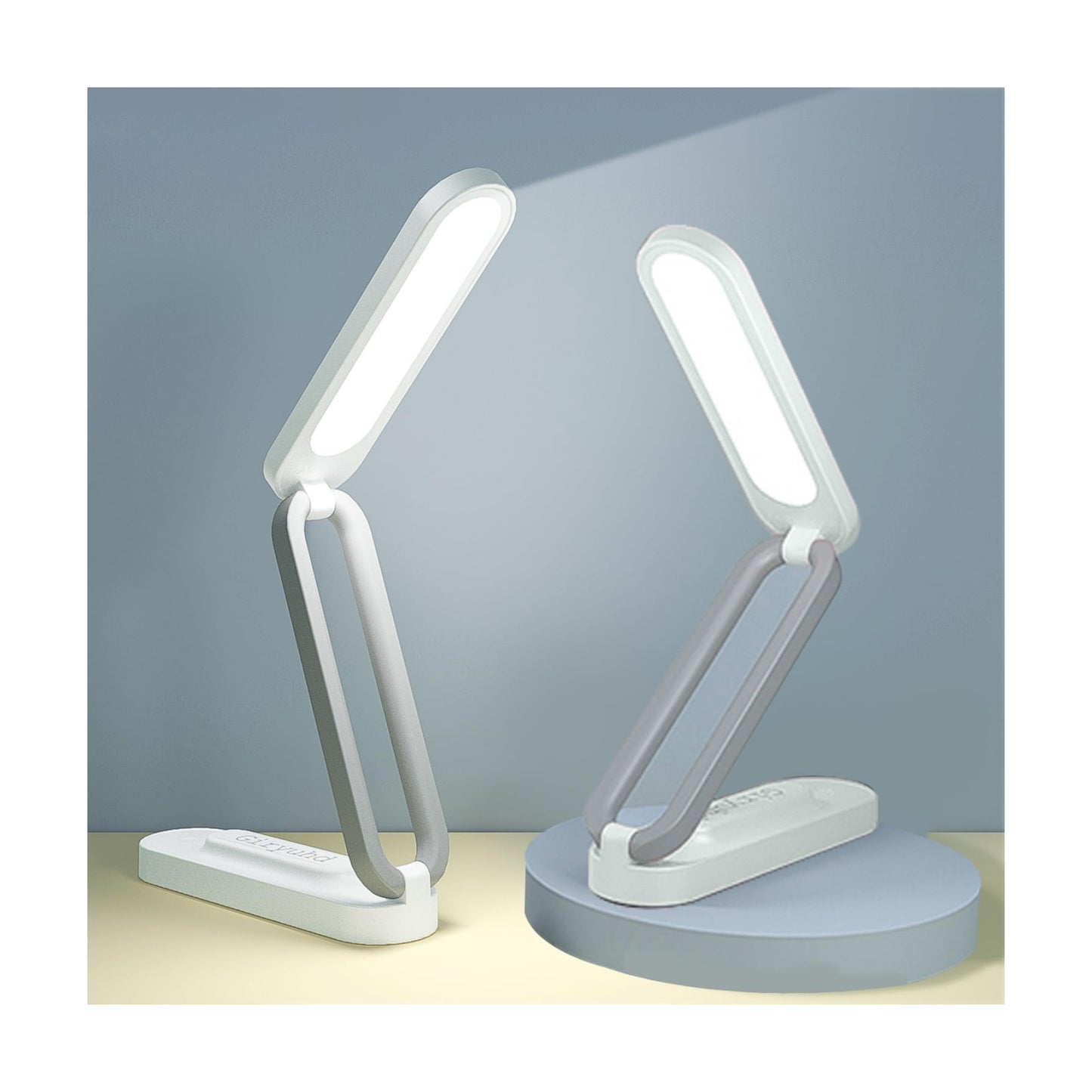Giryuhd LED Desk Lamp for Office Home & Battery Operated Lamp Rechargeable Lamp Foldable & Portable Light, LED Desk