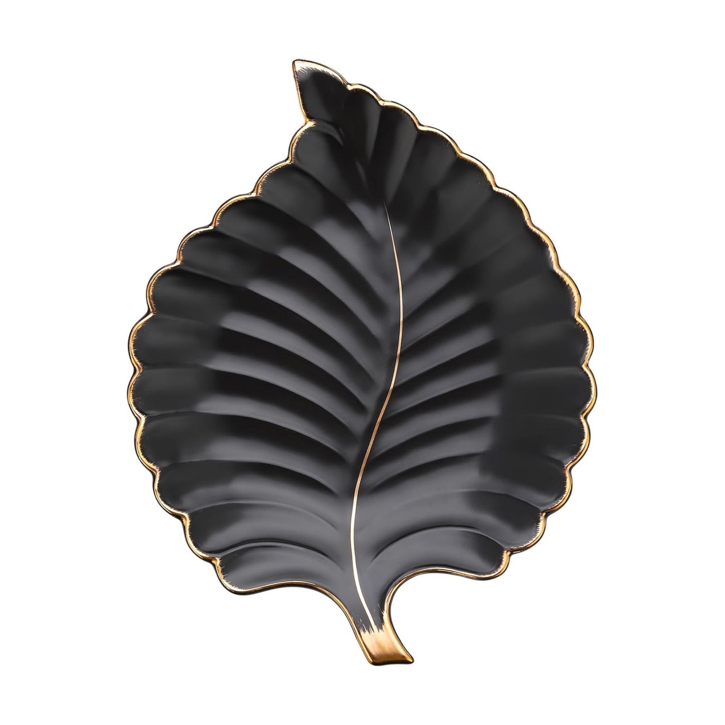 Ceramic Bowl Decorative / Black
