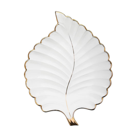 Ceramic Bowl Decorative / White
