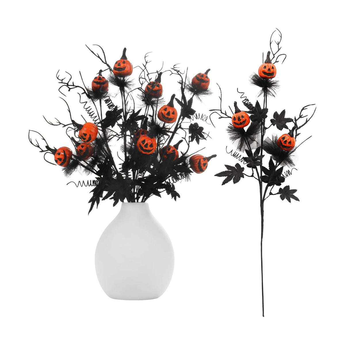 5PCS Halloween Decorations for Indoor Farmhouse Home Holiday Party