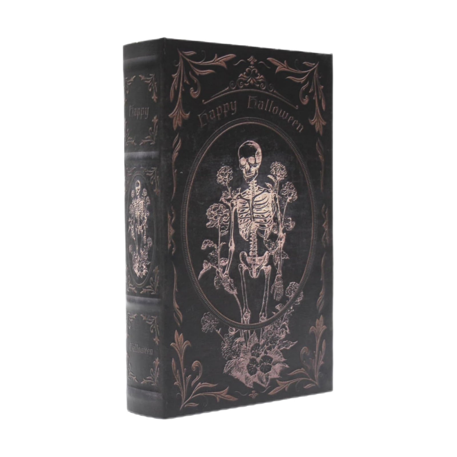 Halloween Decoration Faux Book / Skeleton