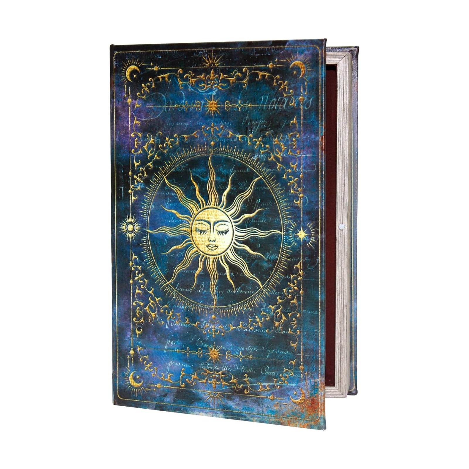 Vintage Magic Book Style Storage / Sun