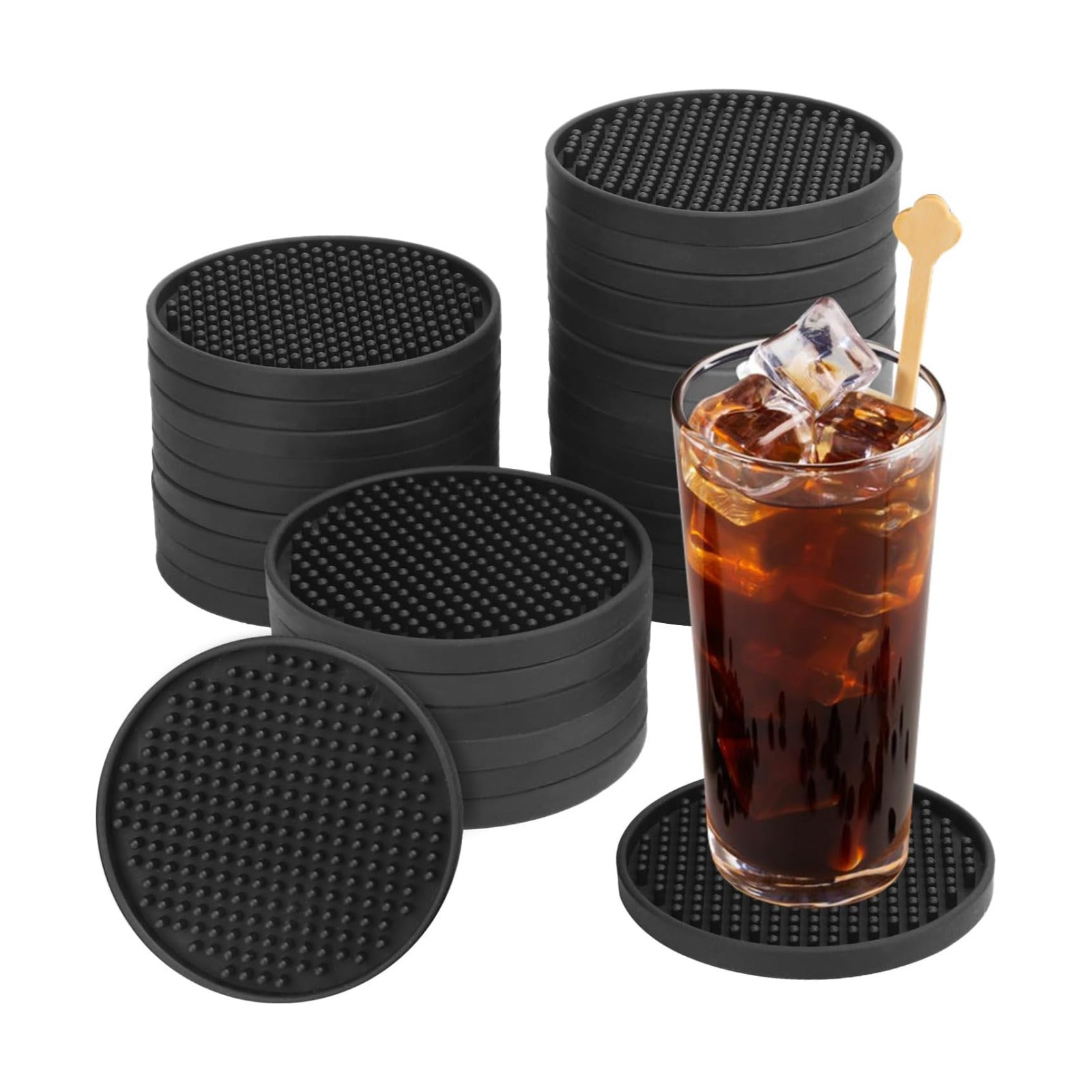 Holder / Home and Office Use / Black / Set of 30