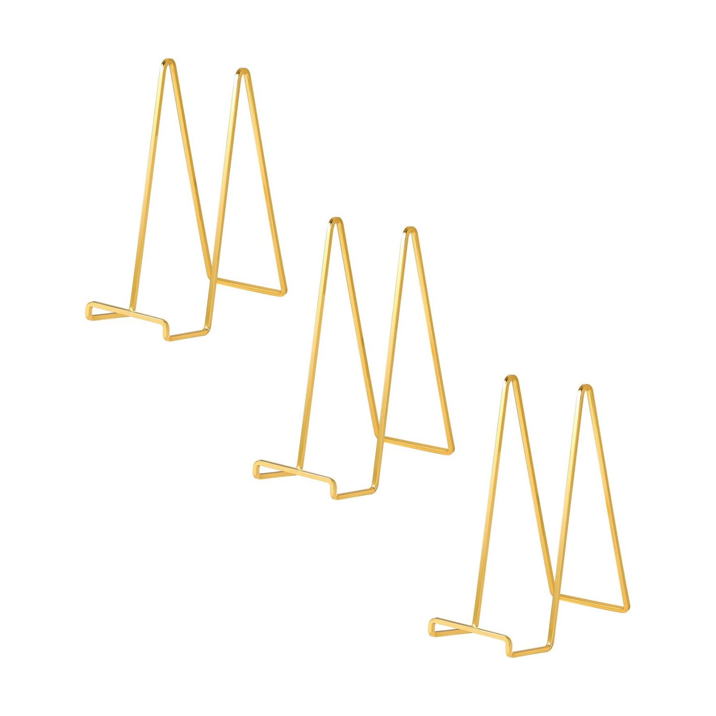 Large Plate Holder Display Stand - 12 inch Super Tall Big Plate Stands for Heavy Duty Display - Metal Picture Frame