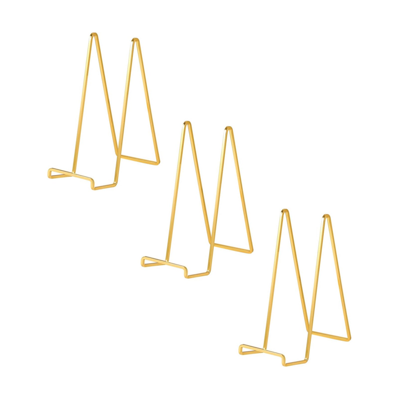 Large Plate Holder Display Stand - 12 inch Super Tall Big Plate Stands for Heavy Duty Display - Metal Picture Frame