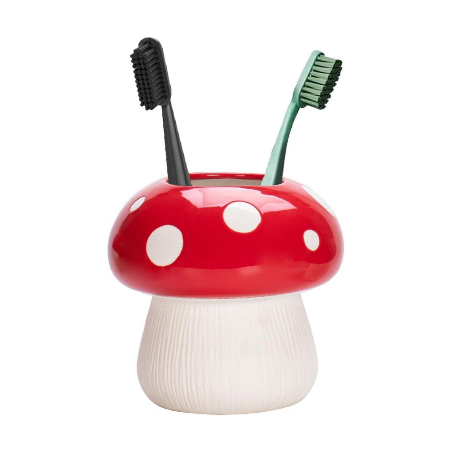 Toothbrush Holder / Mushroom Toothbrush Holder / Red