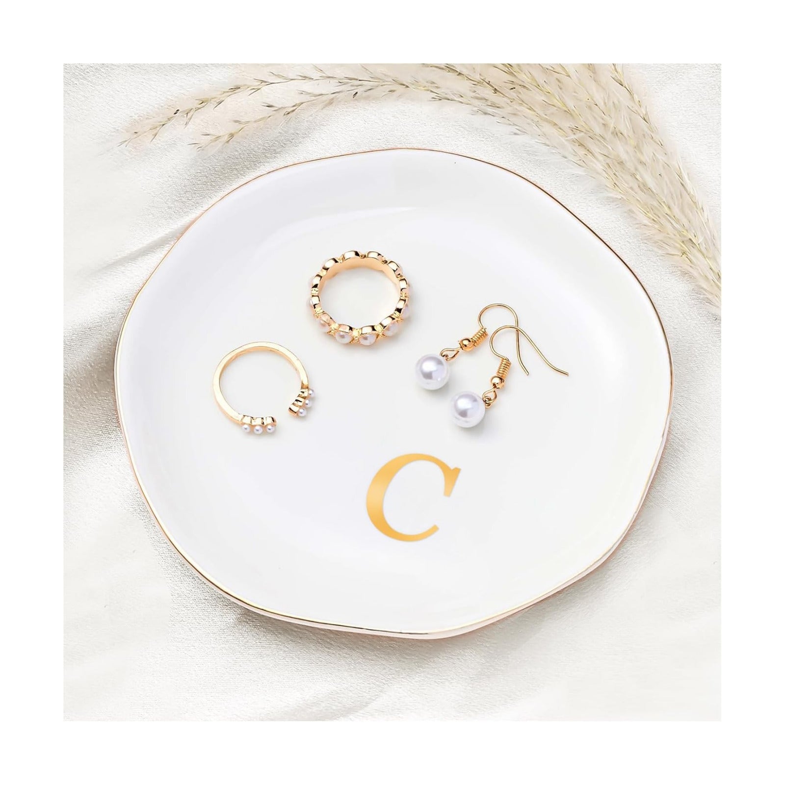 Ceramic Jewelry Tray / C