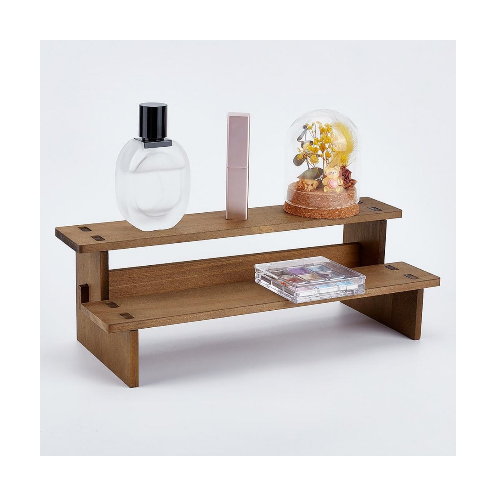 Camel Tabletop Small Food Stand Risers Display Makeup / 4.69 x 11.65 x 3.78