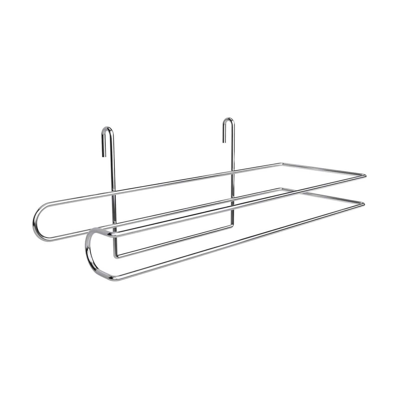 CroBlissful Paper Towel Holder for Wire Shelving 5'' D x 12'' W x 4.5'' H Hanging Paper Towel Holder Wire Shelf