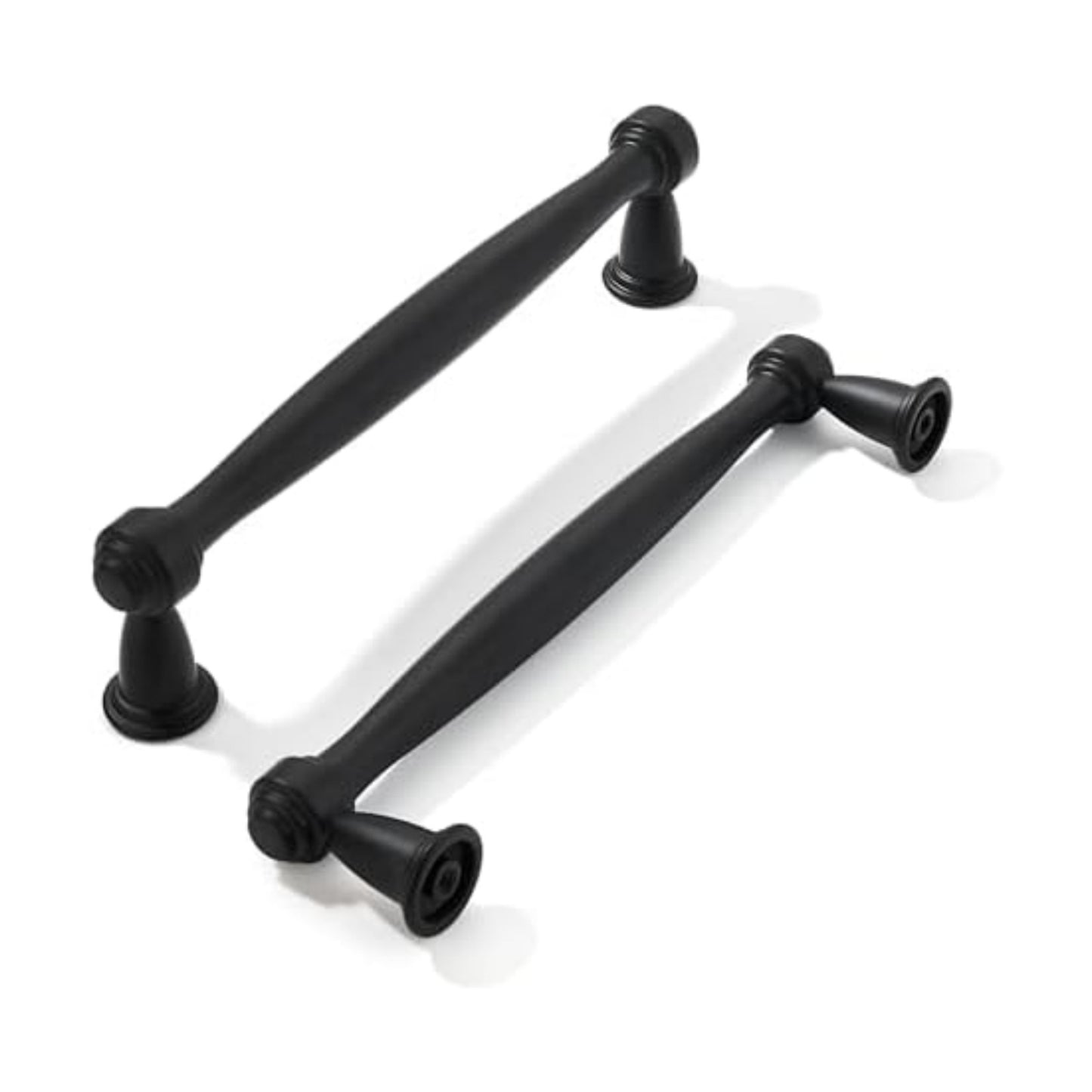 Cabinet Pulls Kitchen Matte Cabinet Handles Kitchen / 5 Inch Hole Center / Black / 5 Inch / Set of 2