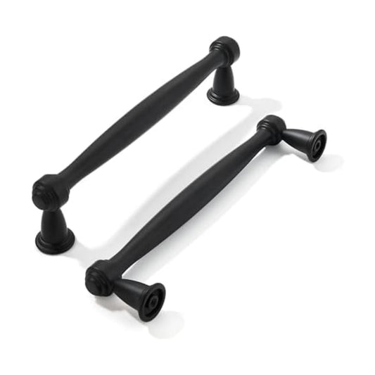 Cabinet Pulls Kitchen Matte Cabinet Handles Kitchen / 5 Inch Hole Center / Black / 5 Inch / Set of 2