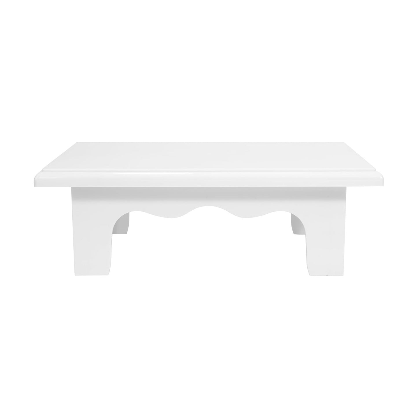 in Plastic Display Stand Riser for Treats / White / 10 x 7 x 3