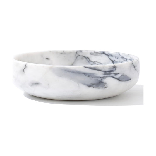 6.7" Decorative Bowl / White&grey