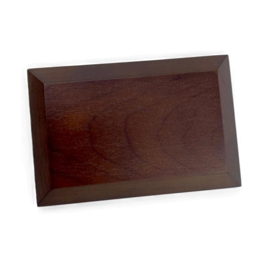 Rectangular Wood Display Base / Brown
