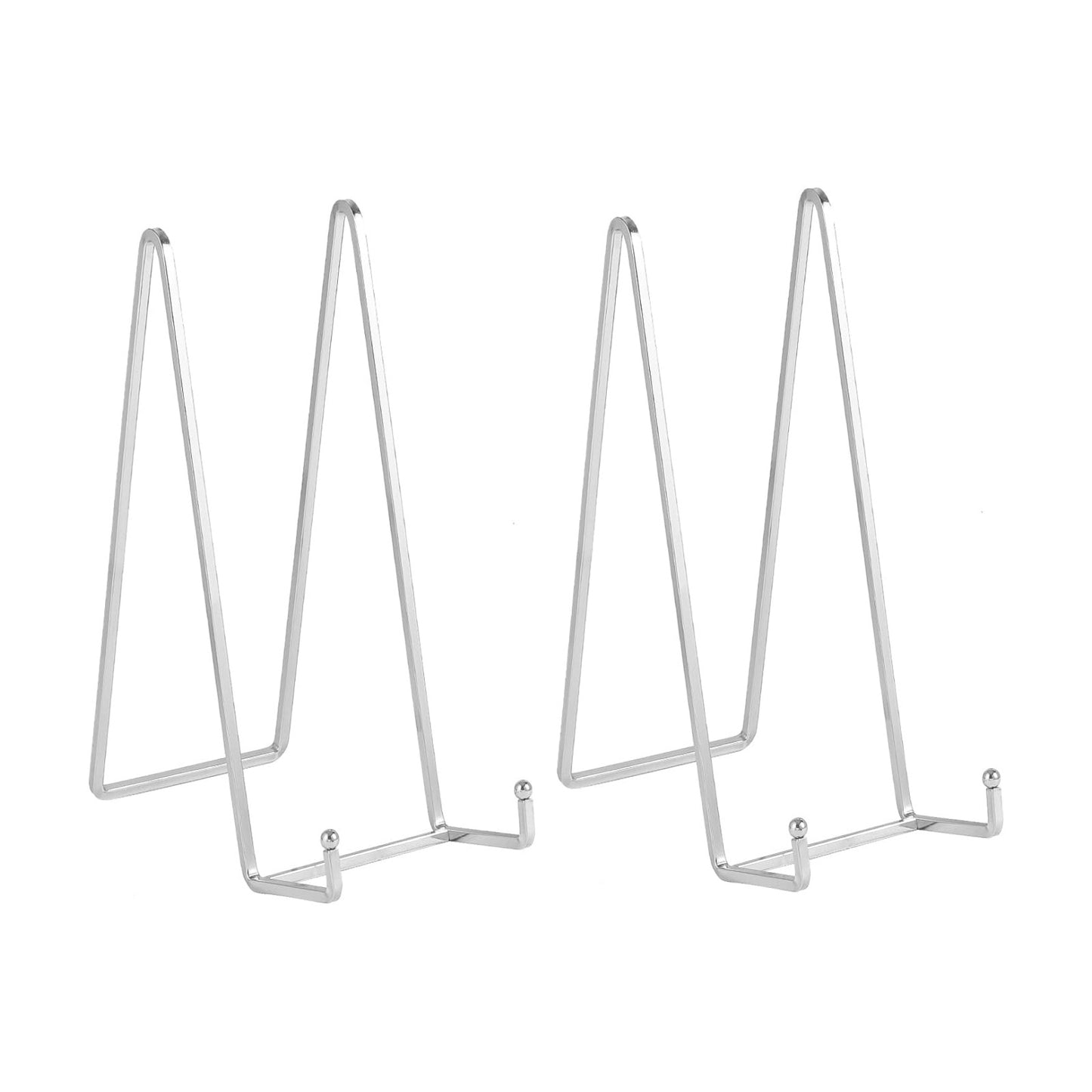 Large Plate Holder Display Stand - 12 inch Super Tall Big Plate Stands for Heavy Duty Display - Metal Picture Frame