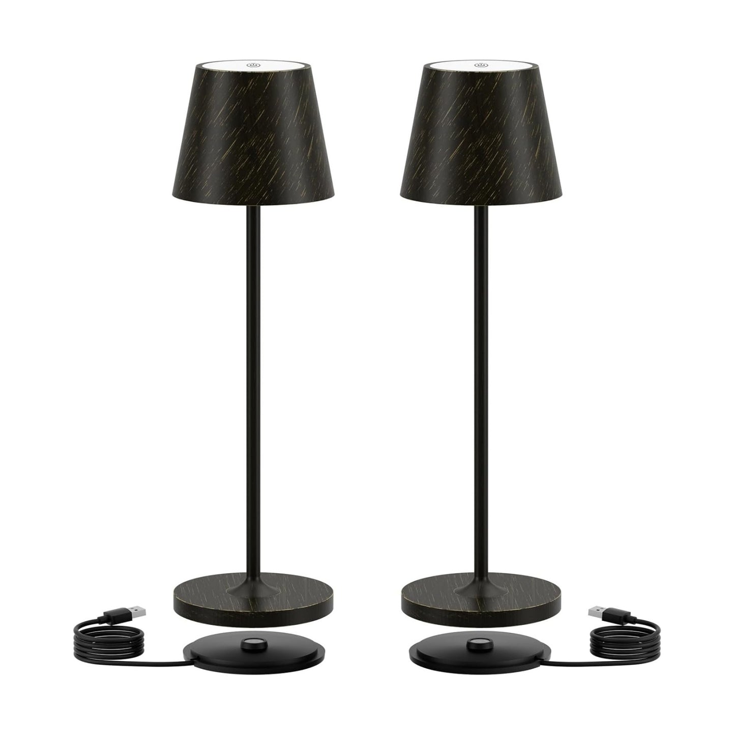 Ralaby IP54 Cordless Table Lamps Portable Rechargeable Battery Operated Lamp Aluminum Dimmable Indoor/Outdoor Cordless