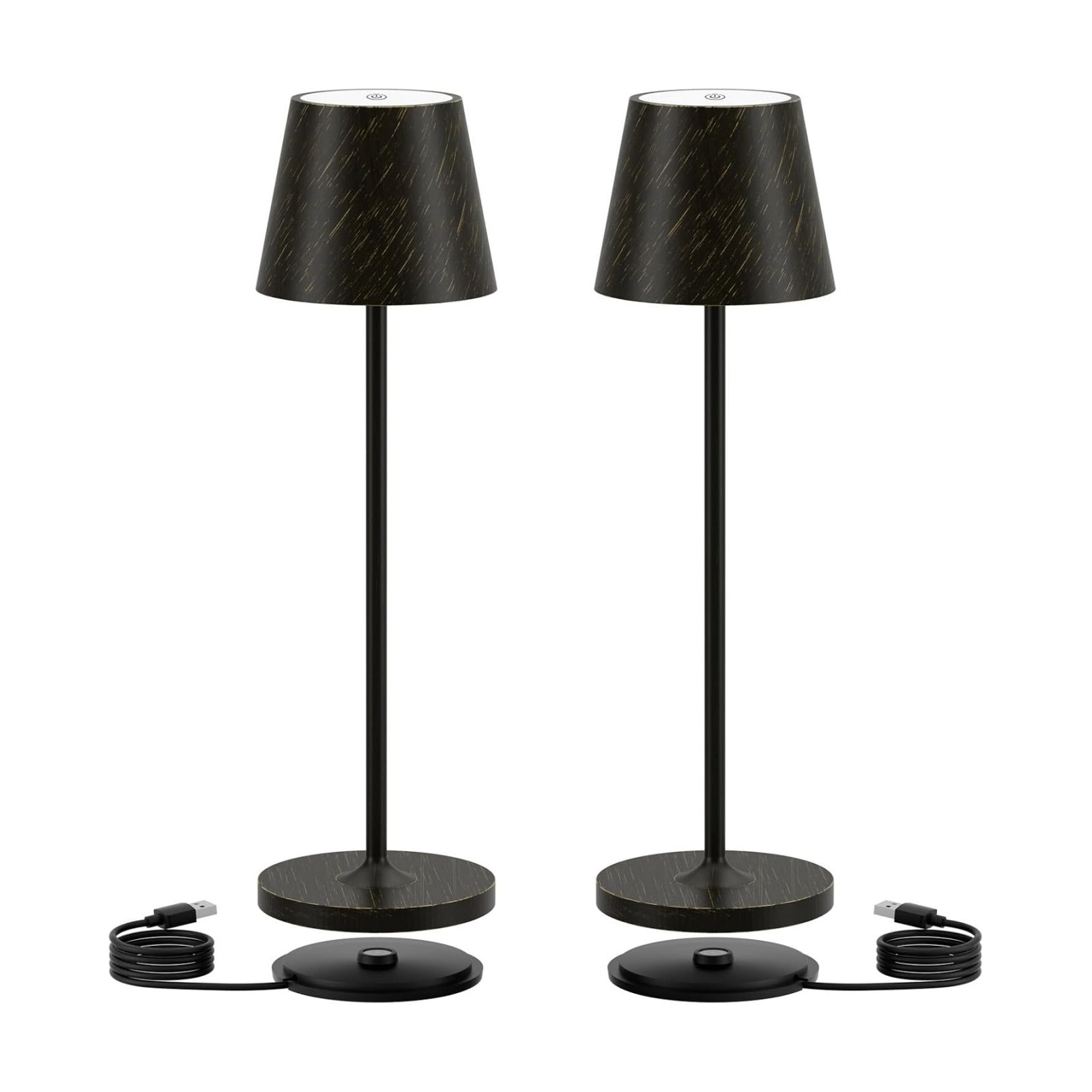 Ralaby IP54 Cordless Table Lamps Portable Rechargeable Battery Operated Lamp Aluminum Dimmable Indoor/Outdoor Cordless