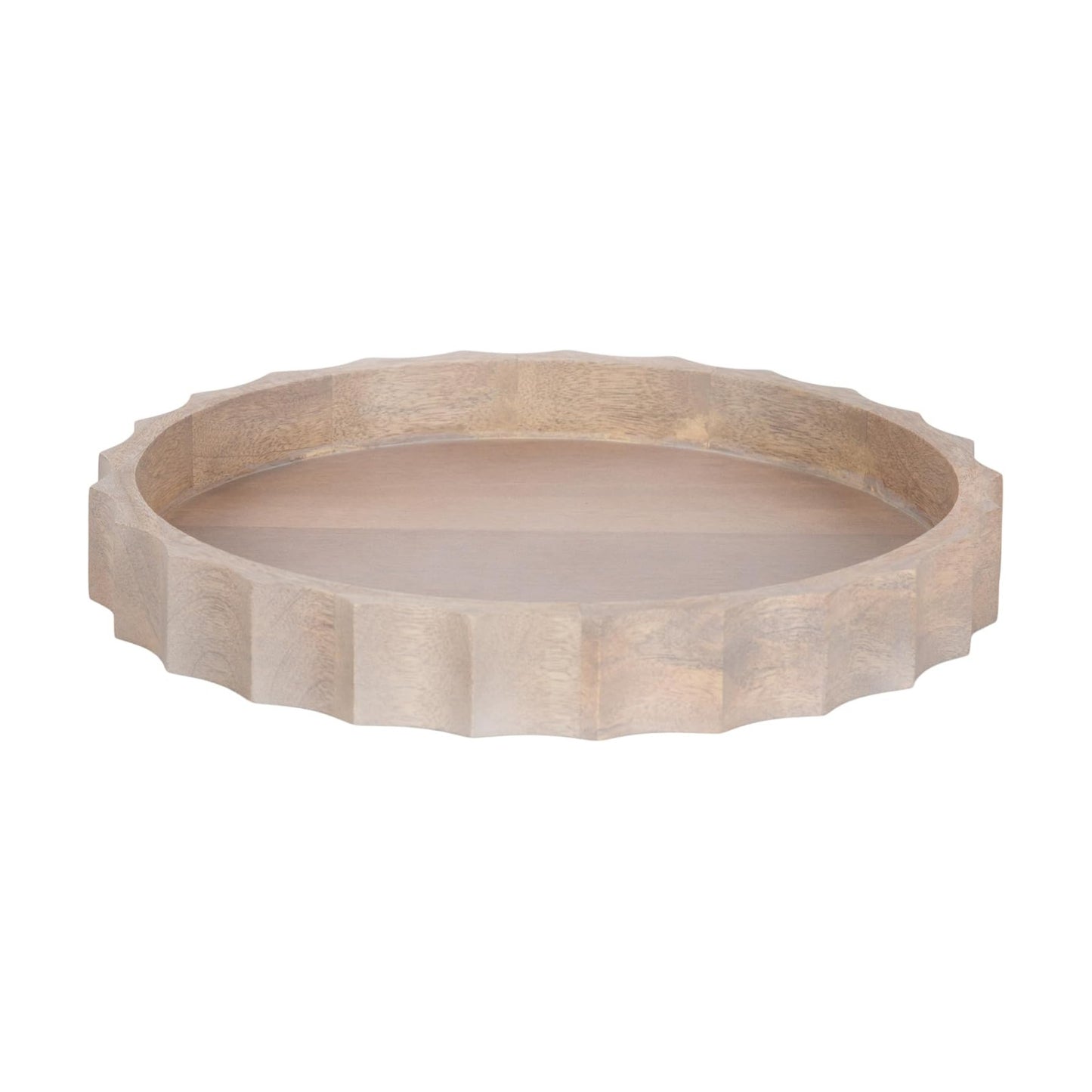 Lissi Decorative Round Tray / Natural / 15 Inch