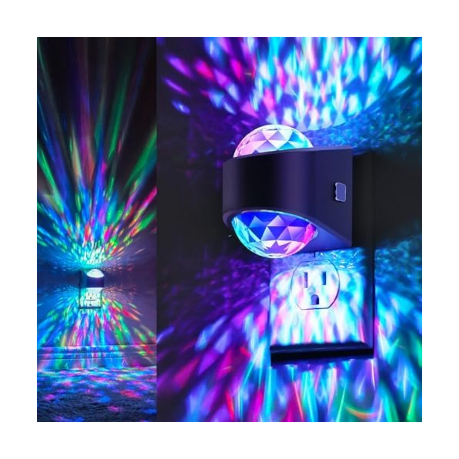 Briignite Night Lights Plug into Wall, Star Projector Night Light for Kids
