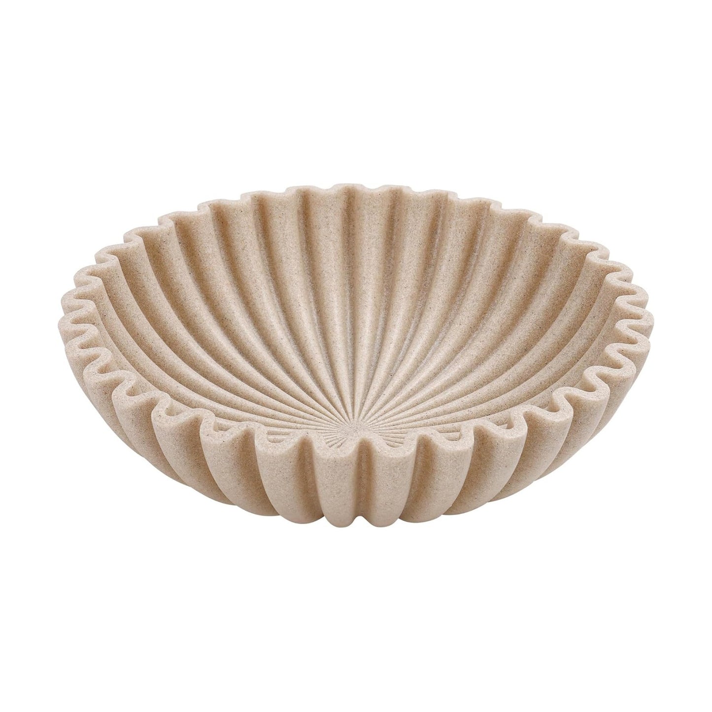 Modern Handicraft Bowls / Beige / 1 Piece