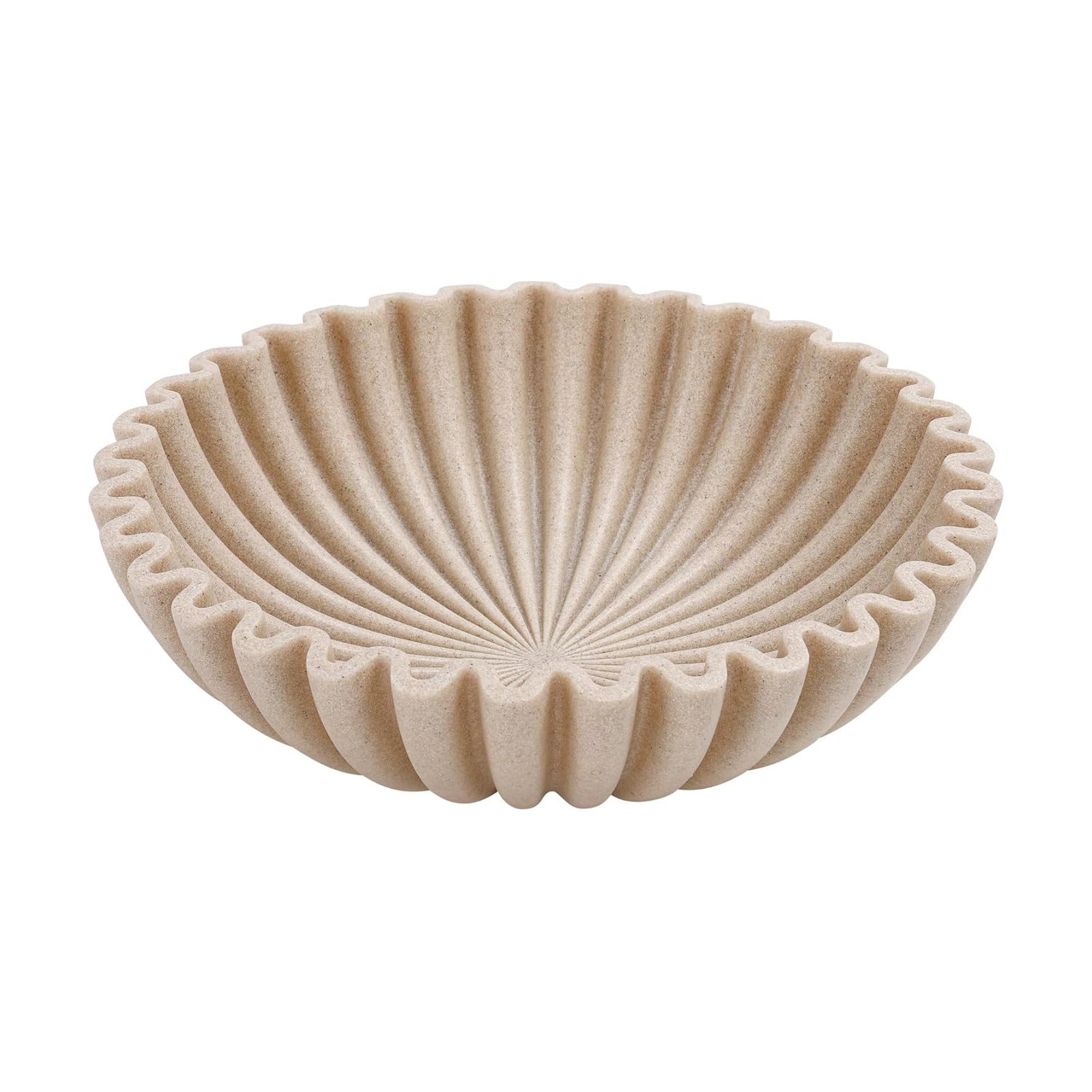 Modern Handicraft Bowls / Beige / 1 Piece