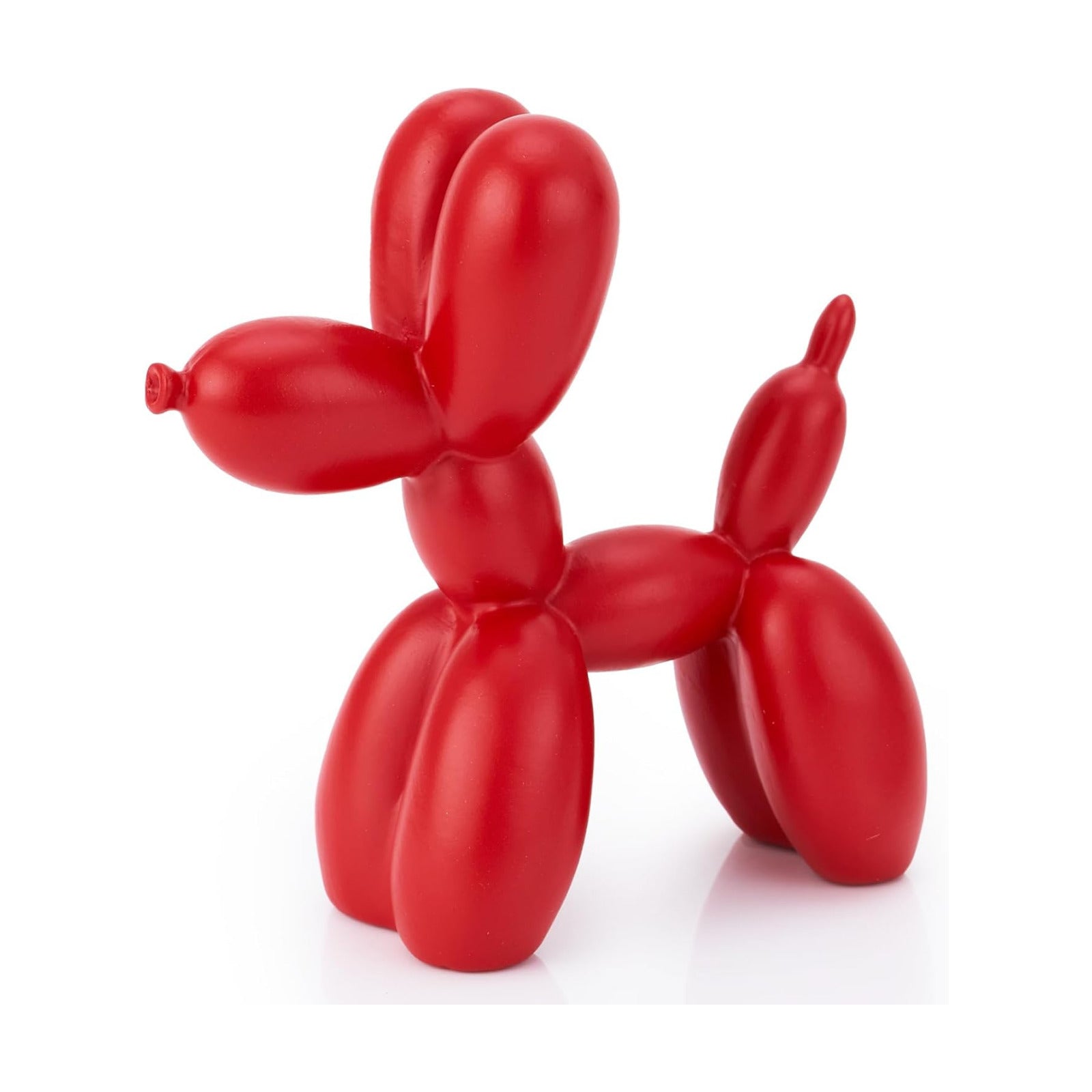 Balloon Dog Statue Decor / 4 Inch / Red