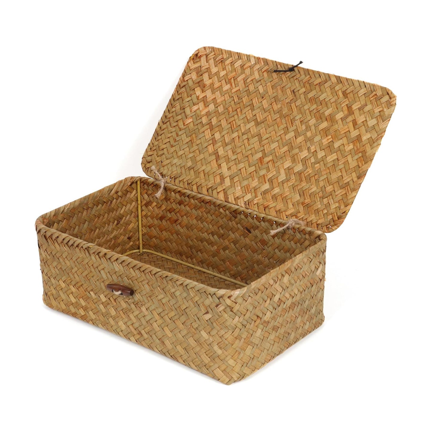FEIALNDUO Wicker Shelf Baskets / Small / Natural