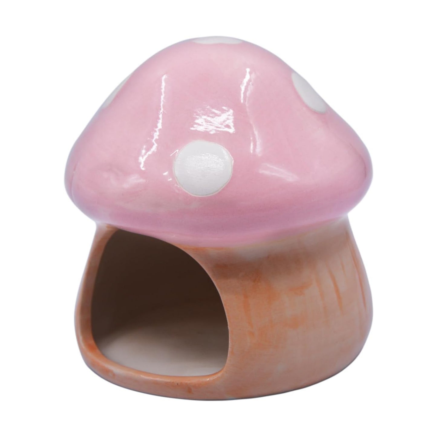 Ceramic Fish Tank Hideout Landscaping / Pink