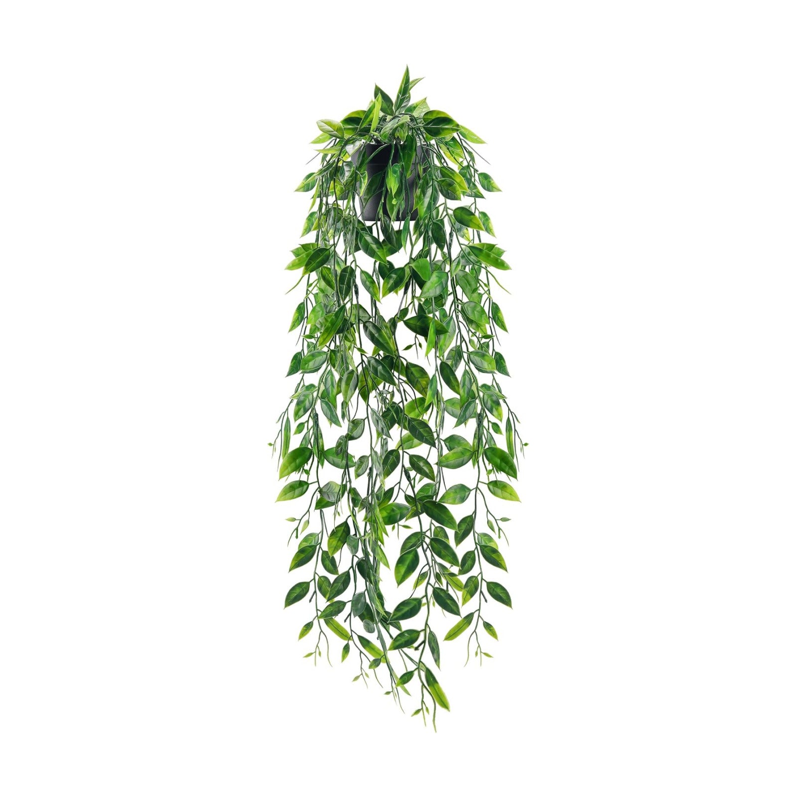 Der Rose Small Fake Hanging Plant Artificial Pea Pod for Wall Decor Indoor