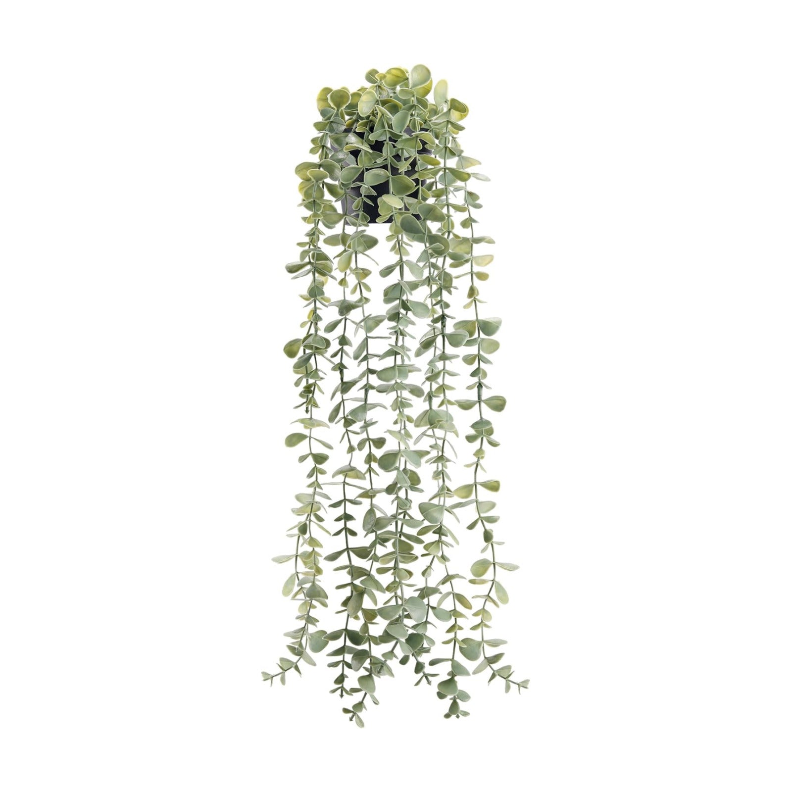 Der Rose 24" Fake Hanging Eucalyptus Plant for Bathroom Wall Art Decor