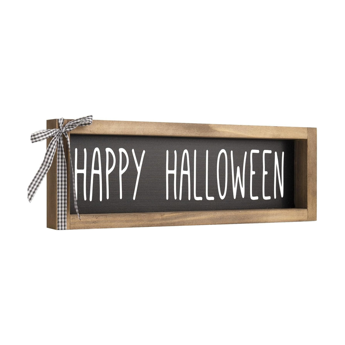 Happy Halloween Sign, Home Decor Indoor for Shelf Wall Table Desk