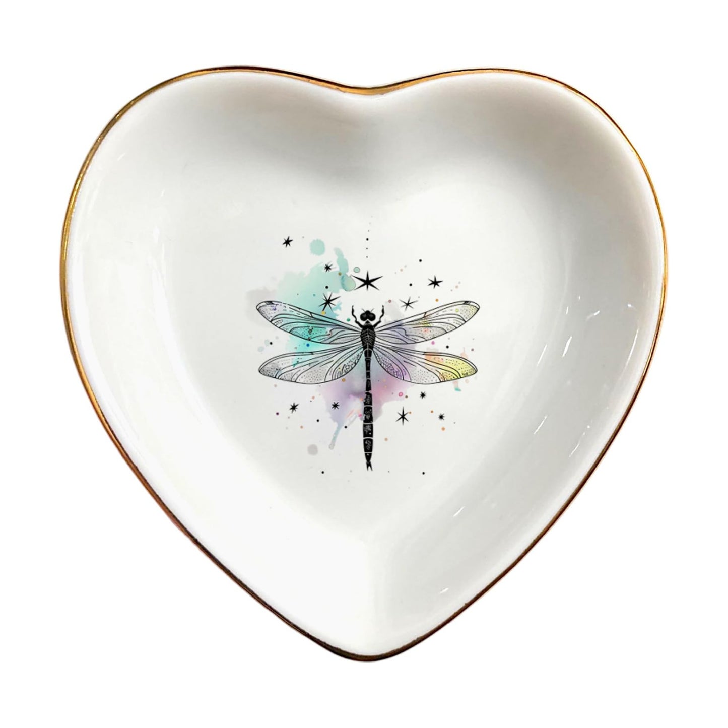 Jewelry Holder / Decorative Trinket Tray / Dragonfly