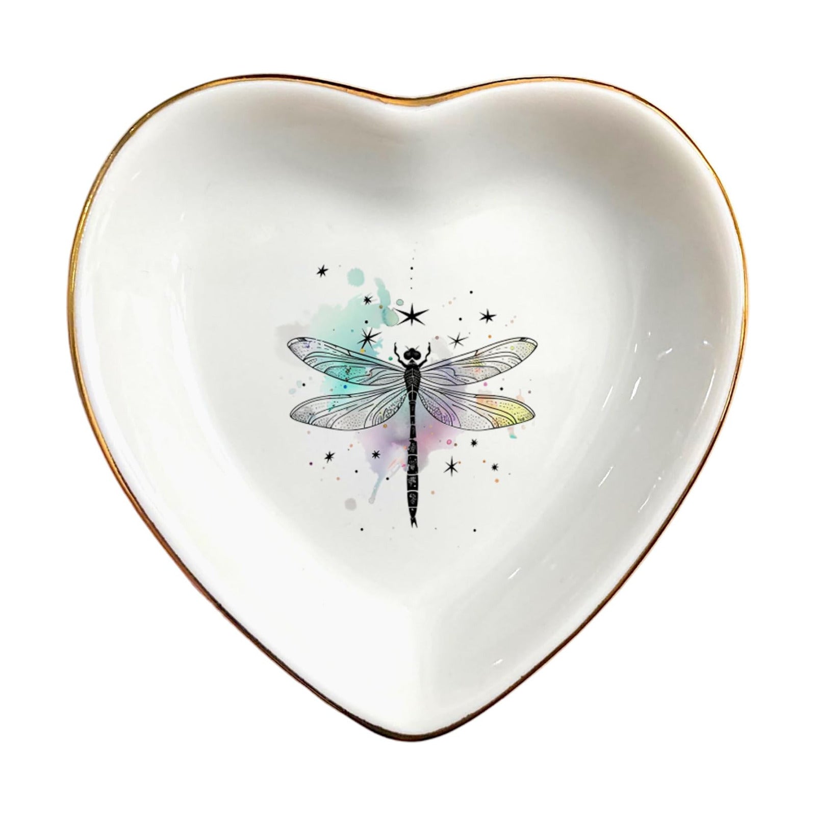 Jewelry Holder / Decorative Trinket Tray / Dragonfly